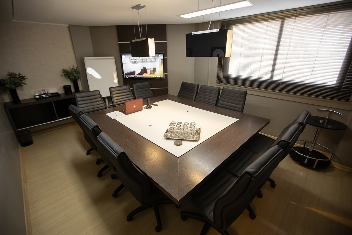 Sala de reunião para grupos – Prime Business Centers Goiânia